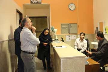 بازدید سرزده رئیس دانشگاه علوم بهزیستی و توانبخشی از مرکز آموزشی درمانی روانپزشکی رازی